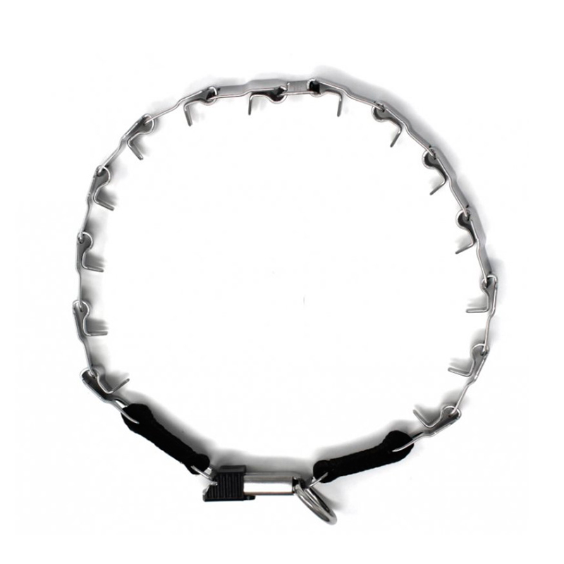 Herm Sprenger Stainless Steel Neck Tech Collar with Buckle - 24 inches (60 cm) long - Click Image to Close