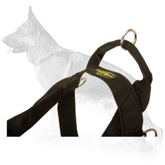 German Shepherd Nylon Harness For Training