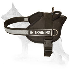 Easily Adjustable German Shepherd Nylon Harness