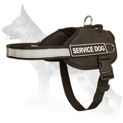 Comfortable German Shepherd Nylon Harness