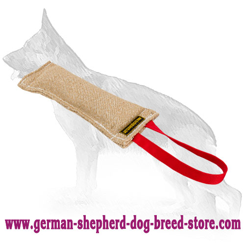 Jute Bite Tag with Comfortable Handle