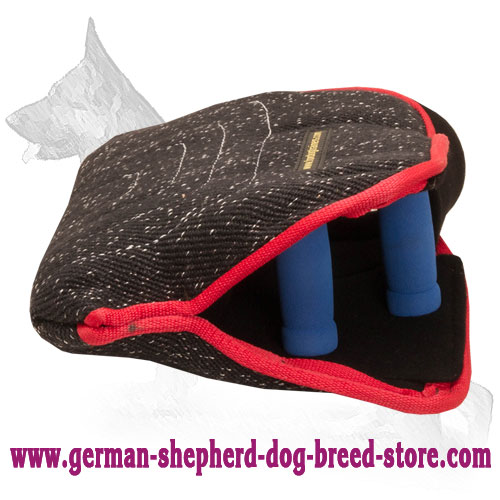 Beef up French Linen Bite Builder for German Shepherd Sleeve Training
