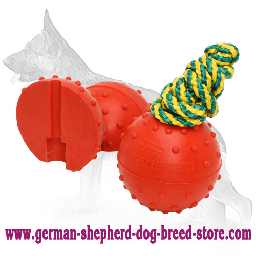 Medium Rubber Training Water Ball for Playing (2 1/3 inch (6 cm))