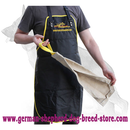 Training Jute German Shepherd Bite Rag