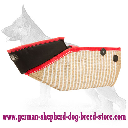 Jute German Shepherd Bite Sleeve for Training Young and Adult Dogs