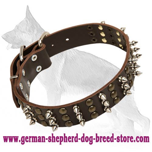 Adjustable German Shepherd Dog Collar
