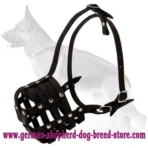 German Shepherd Dog Muzzle For Everyday Use