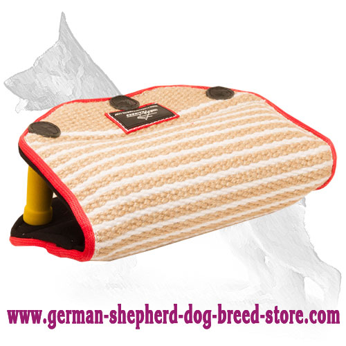 Jute Bite Builder for German Shepherd Puppy Training