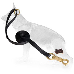 Extra Strong Nylon German Shepherd Leash with Massive Smart Lock Snap Hook